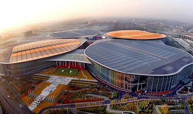 21屆中國國際工業(yè)博覽會開幕，李強、應(yīng)勇出席，虹潤公司參展