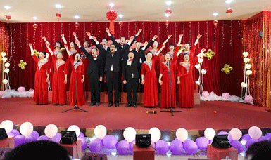 “風(fēng)雨二十五，虹潤新征程”虹潤2020年迎春晚會隆重舉行