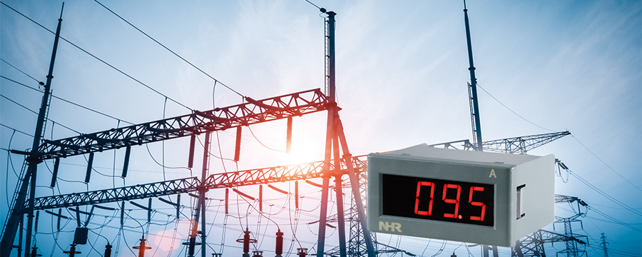 虹潤(rùn)新品，燃情上市：NHR-D300電壓/電流表，大屏顯示  一目了然